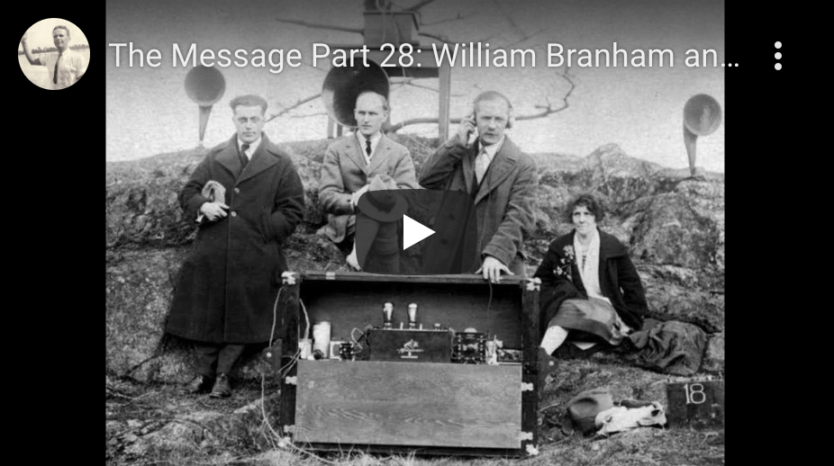The Message Part 28 William Branham and Clem Davies